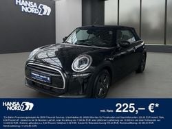 Schwarz / midnight black (metallic) Gebraucht 2021 Mini Cooper Cabriolet Classic Cabrio | 24.250 € (Fairer Preis)