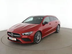 Rot Gebraucht 2021 Mercedes CLA200 Shooting Brake AMG line Kombi | 25.110 € (Superpreis)