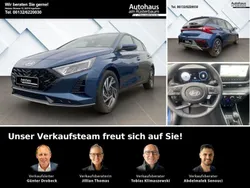 Blue metallic Gebraucht 2024 Hyundai i20 Trend Kleinwagen | 21.880 € (Etwas zu teuer)
