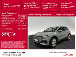 Kieselgrau Gebraucht 2022 Audi Q4 e-tron Basis SUV | 28.900 € (Guter Preis)