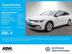 Oryxweiß perlmutteffekt Gebraucht 2022 VW Golf VIII Life Kombi | 21.930 € (Fairer Preis)