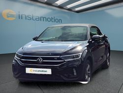 Schwarz Gebraucht 2024 VW T-Roc Cabriolet Cabrio | 34.799 € (Fairer Preis)