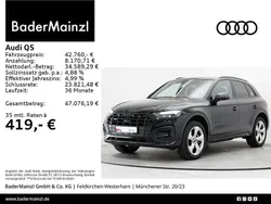 Mythosschwarz metallic (metallic) Gebraucht 2022 Audi Q5 Advanced SUV | 42.760 € (Guter Preis)