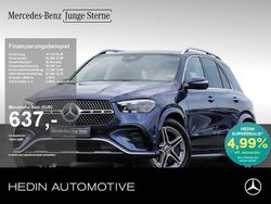 Blau Gebraucht 2024 Mercedes GLE400 AMG Limousine | 77.500 € (Superpreis)