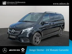 Schwarz obsidianschwarz Gebraucht 2024 Mercedes V250 AMG Van / Kleinbus | 59.990 € (Fairer Preis)