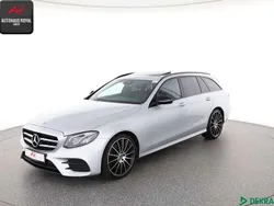 Silber (metallic) Gebraucht 2018 Mercedes E200 AMG Kombi | 27.880 € (Fairer Preis)