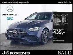 Sodalithblau Gebraucht 2023 Mercedes C300e AMG Kombi | 46.660 € (Guter Preis)