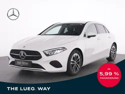 Unilack polarweiß Gebraucht 2024 Mercedes A200 Progressive Limousine | 28.999 € (Guter Preis)