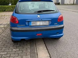 Blau Gebraucht 2005 Peugeot 206 Kleinwagen | 1.900 €