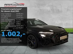 Mythosschwarz metallic Gebraucht 2024 Audi RS3 Sportback Advanced Kleinwagen | 58.880 € (Guter Preis)