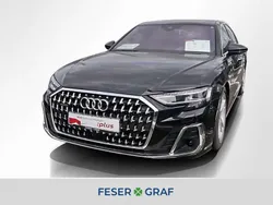 Mythosschwarz metallic Gebraucht 2024 Audi A8 Ambiente Limousine | 69.940 € (Superpreis)