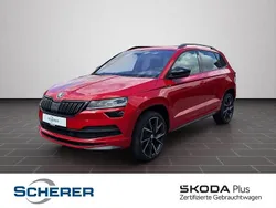 Velvetrot premium metallic (metallic) Gebraucht 2022 Skoda Karoq SportLine SUV | 23.990 € (Fairer Preis)