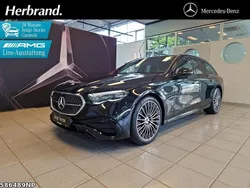 Metalliclack obsidianschwarz Gebraucht 2024 Mercedes E200 AMG line Kombi | 54.490 € (Teuer)