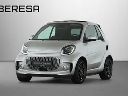 Silber bodypanels in cool silver (metallic) Gebraucht 2021 Smart ForTwo Electric Drive Brabus Cabrio | 16.480 € (Fairer Preis)