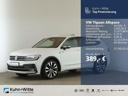 Pure white Gebraucht 2019 VW Tiguan Allspace R-line SUV | 30.925 € (Fairer Preis)