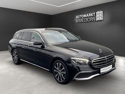 Obsidianschwarz metalliclack Gebraucht 2021 Mercedes E400 Exclusive Kombi | 38.700 € (Superpreis)