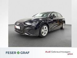 Mythosschwarz metallic Gebraucht 2023 Audi A3 S-Line Limousine | 18.980 € (Guter Preis)