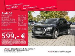 Mythosschwarz metallic Gebraucht 2022 Audi Q3 S-Line SUV | 31.359 € (Superpreis)