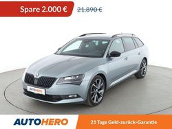 Grau Gebraucht 2018 Skoda Superb SportLine Kombi | 19.890 € (Fairer Preis)