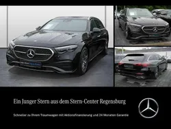 Metalliclack obsidianschwarz Gebraucht 2024 Mercedes E300 AMG Kombi | 55.889 € (Fairer Preis)
