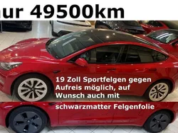 Rot Gebraucht 2021 Tesla Model 3 Long Range Limousine | 29.500 € (Fairer Preis)