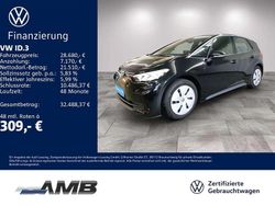 Schwarz Gebraucht 2024 VW ID.3 Pro Kleinwagen | 28.680 € (Superpreis)