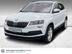 2y moonweiss metallic (metallic) Gebraucht 2022 Skoda Karoq Style SUV | 27.990 € (Fairer Preis)