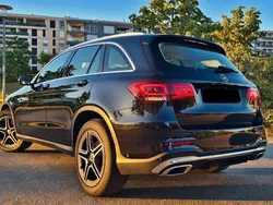 Schwarz Gebraucht 2020 Mercedes GLC220 AMG line SUV | 37.990 € (Fairer Preis)