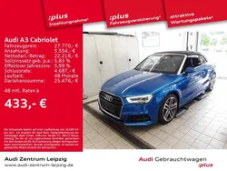 Arablau kristalleffekt Gebraucht 2019 Audi A3 Cabriolet Sport Cabrio | 27.770 € (Fairer Preis)