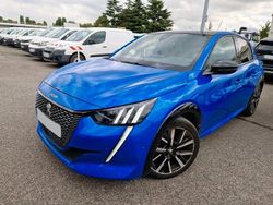Blau Gebraucht 2021 Peugeot 208 GT-line Kleinwagen | 16.541 € (Fairer Preis)