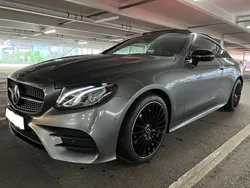 Grau Gebraucht 2018 Mercedes E220 AMG Coupé | 37.990 € (Fairer Preis)
