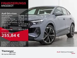 Grau Gebraucht 2022 Audi Q4 Sportback e-tron S-Line SUV | 25.460 € (Superpreis)