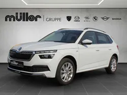 Moonweiss metallic (metallic) Gebraucht 2021 Skoda Kamiq Clever SUV | 20.470 € (Fairer Preis)
