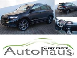 Schwarz Gebraucht 2024 Skoda Karoq SportLine SUV | 33.450 € (Fairer Preis)