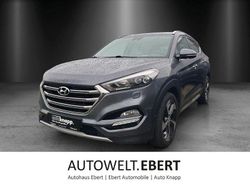 Grau Gebraucht 2018 Hyundai Tucson Premium SUV | 18.990 € (Fairer Preis)