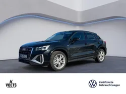Mythosschwarz metallic Gebraucht 2025 Audi Q2 S-Line SUV | 37.990 € (Teuer)