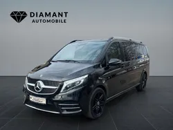 Schwarz Gebraucht 2019 Mercedes V300 AMG Van / Kleinbus | 49.990 € (Teuer)