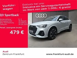 Gletscherweiß metallic Gebraucht 2024 Audi Q3 Sportback S-Line SUV | 42.820 € (Fairer Preis)