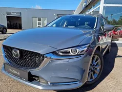 Grau (machine grey) Neu 2024 Mazda 6 Center-Line Kombi | 31.990 € (Guter Preis)