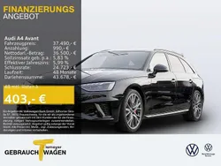Schwarz Gebraucht 2024 Audi A4 S-Line Kombi | 37.490 € (Fairer Preis)
