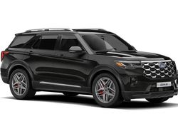 Agate black metallic (schwarz) Neu 2025 Ford Explorer Extended Range SUV | 53.050 € (Teuer)