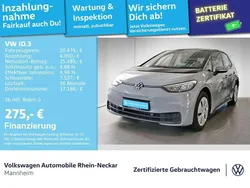 Grau Gebraucht 2021 VW ID.3 Pure Kleinwagen | 20.479 € (Fairer Preis)