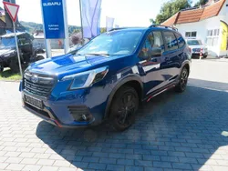 Blau Gebraucht 2023 Subaru Forester Exclusive+ SUV | 35.399 € (Etwas zu teuer)