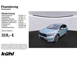 Silber Gebraucht 2021 Skoda Enyaq iV Lounge SUV | 30.690 € (Guter Preis)
