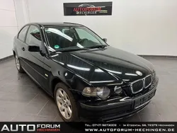 Schwarz Gebraucht 2003 BMW 316 Compact Advantage Kleinwagen | 1.850 € (Guter Preis)