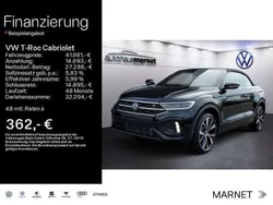 Deep black perleffekt / schwar Neu 2025 VW T-Roc Cabriolet R-line Cabrio | 41.981 € (Guter Preis)