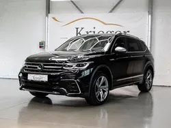 Schwarz Gebraucht 2022 VW Tiguan Allspace R-line SUV | 33.890 € (Etwas zu teuer)
