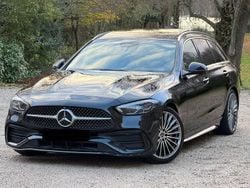Schwarz Gebraucht 2022 Mercedes C300 AMG line Kombi | 22.990 €