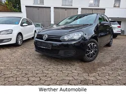 Schwarz Gebraucht 2010 VW Golf VI Trendline Limousine | 3.950 € (Fairer Preis)