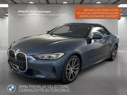 Blau Gebraucht 2022 BMW 420 Sport Line Cabrio | 38.890 € (Guter Preis)